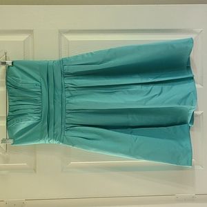 David's Bridal, Size 6, Blue Cocktail Dress